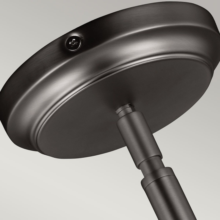 Feiss - Lámpara colgante HOBSON 1xE27/60W/230V plata