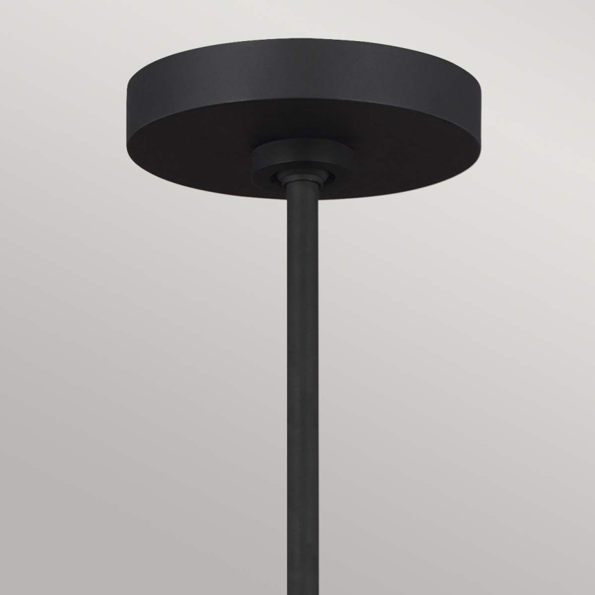 Feiss - Lámpara colgante LED JAX 10xG9/3W/230V negro/dorado