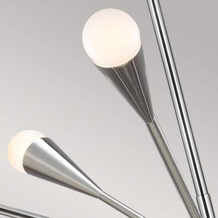 Feiss - Lámpara colgante LED JAX 10xG9/3W/230V cromo brillante