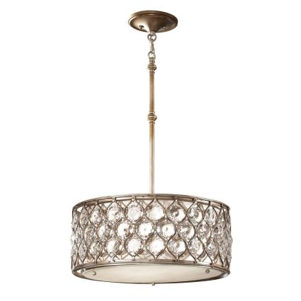 Feiss - Lámpara colgante LUCIA 3xE27/60W/230V