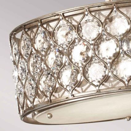 Feiss - Lámpara colgante LUCIA 3xE27/60W/230V