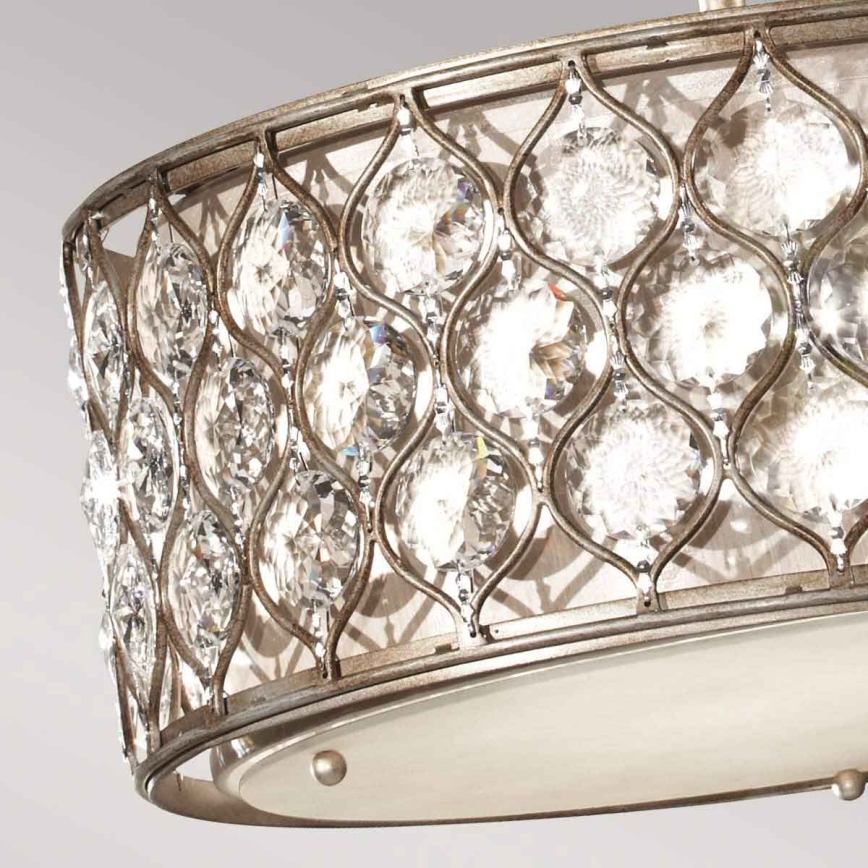Feiss - Lámpara colgante LUCIA 3xE27/60W/230V