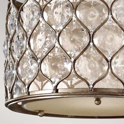 Feiss - Lámpara colgante LUCIA 1xE27/60W/230V