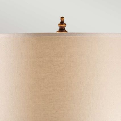 Feiss - Lámpara de mesa SPENCER 1xE27/60W/230V