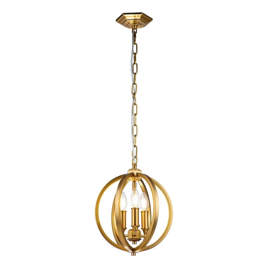Feiss - Lámpara colgante con cadena CORINNE 3xE14/60W/230V
