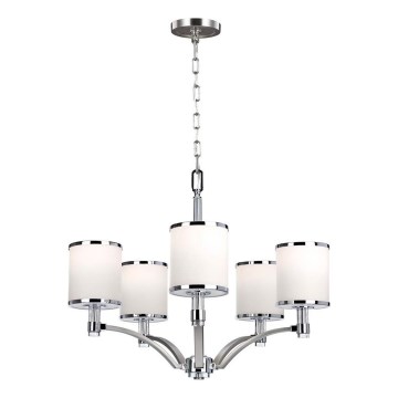 Feiss - Lámpara colgante con cadena PROSPECT PARK 5xE27/60W/230V