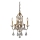 Feiss - Lámpara colgante con cadena VALENTINA 4xE14/60W/230V