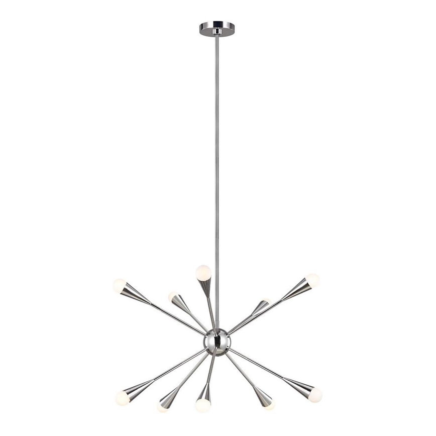 Feiss - Lámpara colgante LED JAX 10xG9/3W/230V cromo brillante