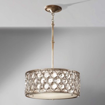 Feiss - Lámpara colgante LUCIA 3xE27/60W/230V