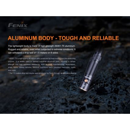 Fenix E35V3 - Linterna recargable LED LED/1x21700 IP68 3000 lm 50 h
