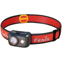 Fenix HL32RTBLCK - Linterna LED recargable LED/USB IP66 800 lm 300 h negro/naranja