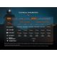 Fenix HM65RDTBLC - Linterna LED recargable LED/USB IP68 1500 lm 300 h negro/naranja