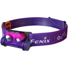 Fenix HM65RDTNEB -Linterna LED recargable LED/USB IP68 1500 lm 300 h morada/rosa