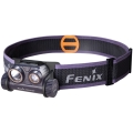Fenix HM65RDTPRP - Linterna LED recargable LED/USB IP68 1500 lm 300 h morada/negro