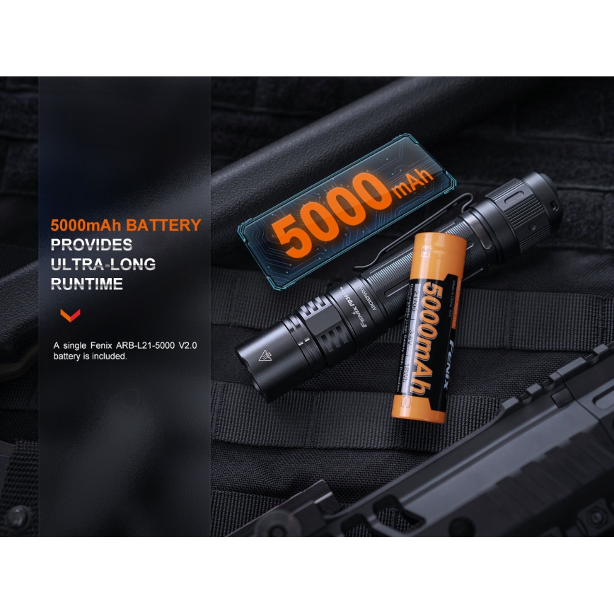 Fenix PD36RPRO - LED Linterna táctica recargable LED/USB IP68 2800 lm 42 h 5000 mAh