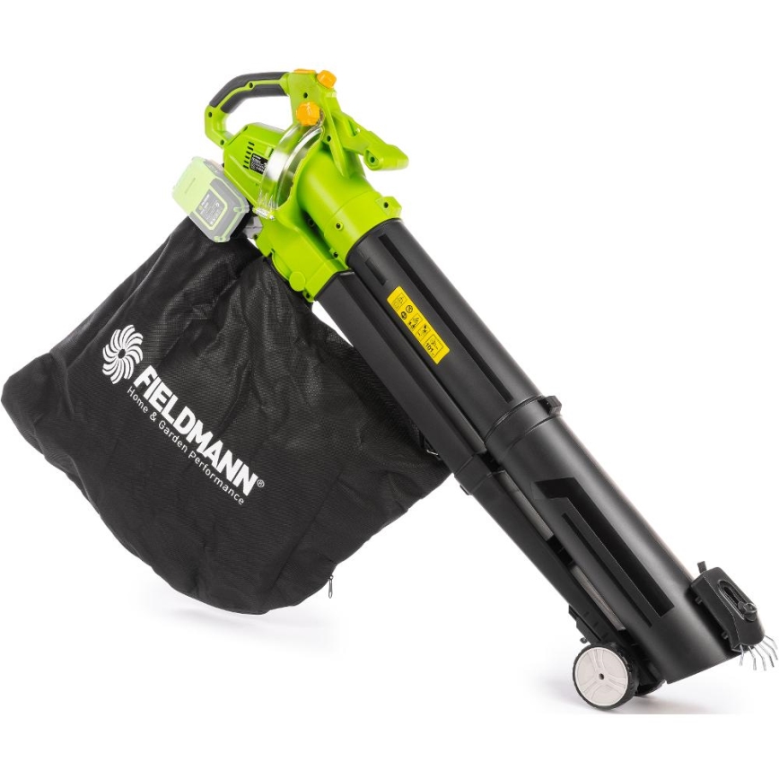 Fieldmann - Aspirador y soplador de jardín sin cable 20V