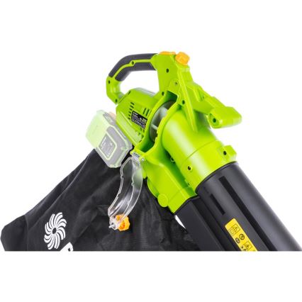 Fieldmann - Aspirador y soplador de jardín sin cable 20V