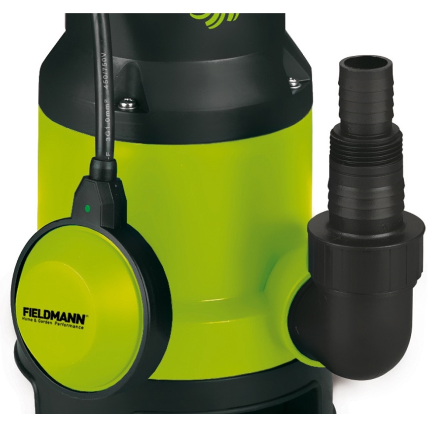 Fieldmann - Bomba sumergible para lodos 750W/230V