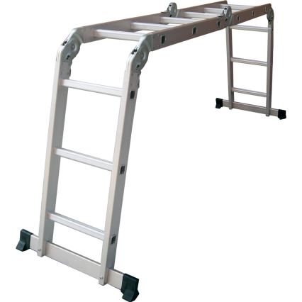 Fieldmann - Escalera multifuncional 3,6 m