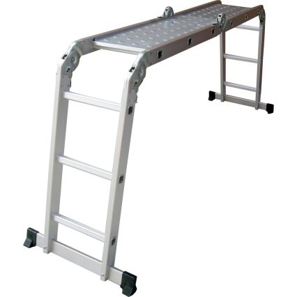 Fieldmann - Escalera multifuncional 3,6 m