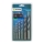 Fieldmann - Juego de brocas para madera + puntas 12 piezas cromo