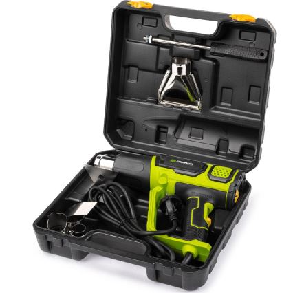 Fieldmann - Pistola de aire caliente con accesorios 2000W/230V