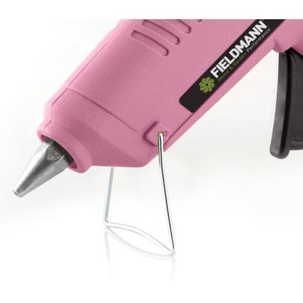 Fieldmann - Pistola de pegamento 100W/230V rosa