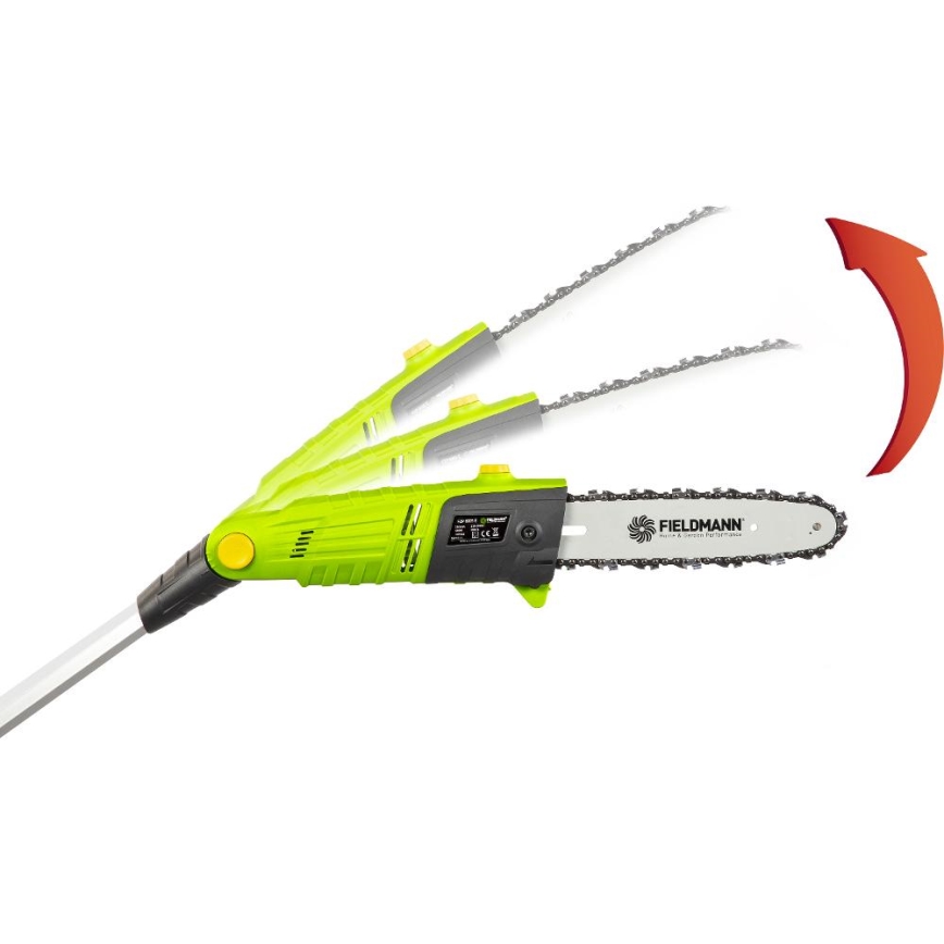 Fieldmann - Podadora telescópica 600W/230V