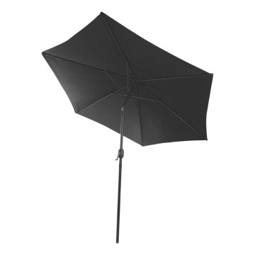 Fieldmann - Sombrilla diá. 3 m negro
