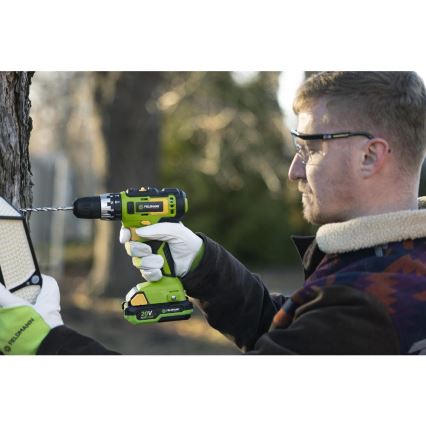 Fieldmann - Taladro percutor inalámbrico 20V
