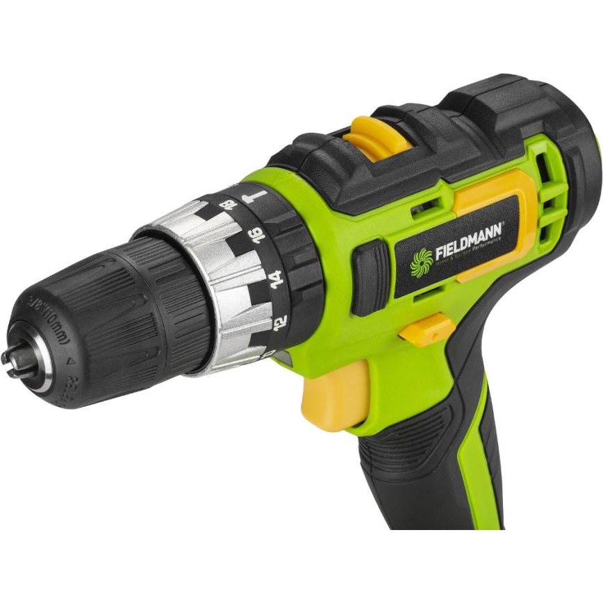 Fieldmann - Taladro percutor inalámbrico 20V