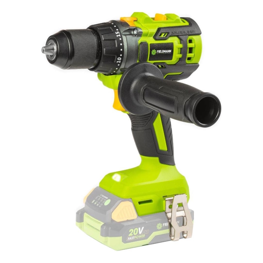 Fieldmann - Taladro percutor inalámbrico 20V