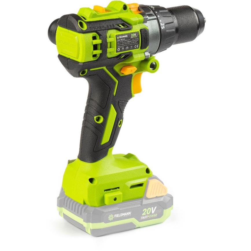 Fieldmann - Taladro percutor inalámbrico 20V
