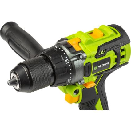 Fieldmann - Taladro percutor inalámbrico 20V