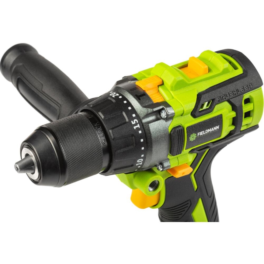 Fieldmann - Taladro percutor inalámbrico 20V