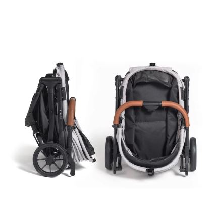 Fikago - Cochecito para perros y gatos AGILE HUGGY beige