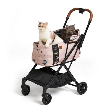 Fikago - Cochecito para perros y gatos FTG Artic Flor