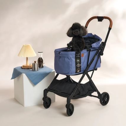 Fikago - Cochecito para perros y gatos FTG Blue Note