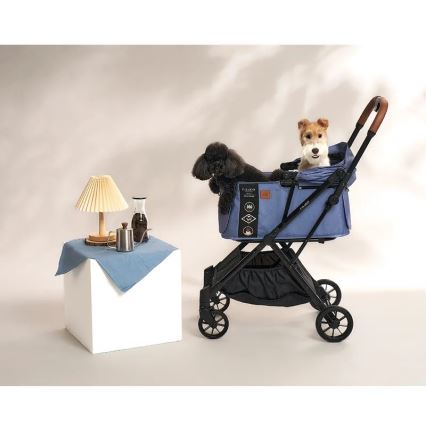 Fikago - Cochecito para perros y gatos FTG Blue Note