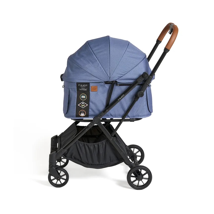 Fikago - Cochecito para perros y gatos FTG Blue Note