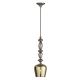 Fischer & Honsel 60244 - Lámpara colgante TOWER 1xE27/40W/230V