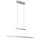 Fischer & Honsel 60357 - LED Lámpara colgante regulable TENSO 4xLED/5W/230V