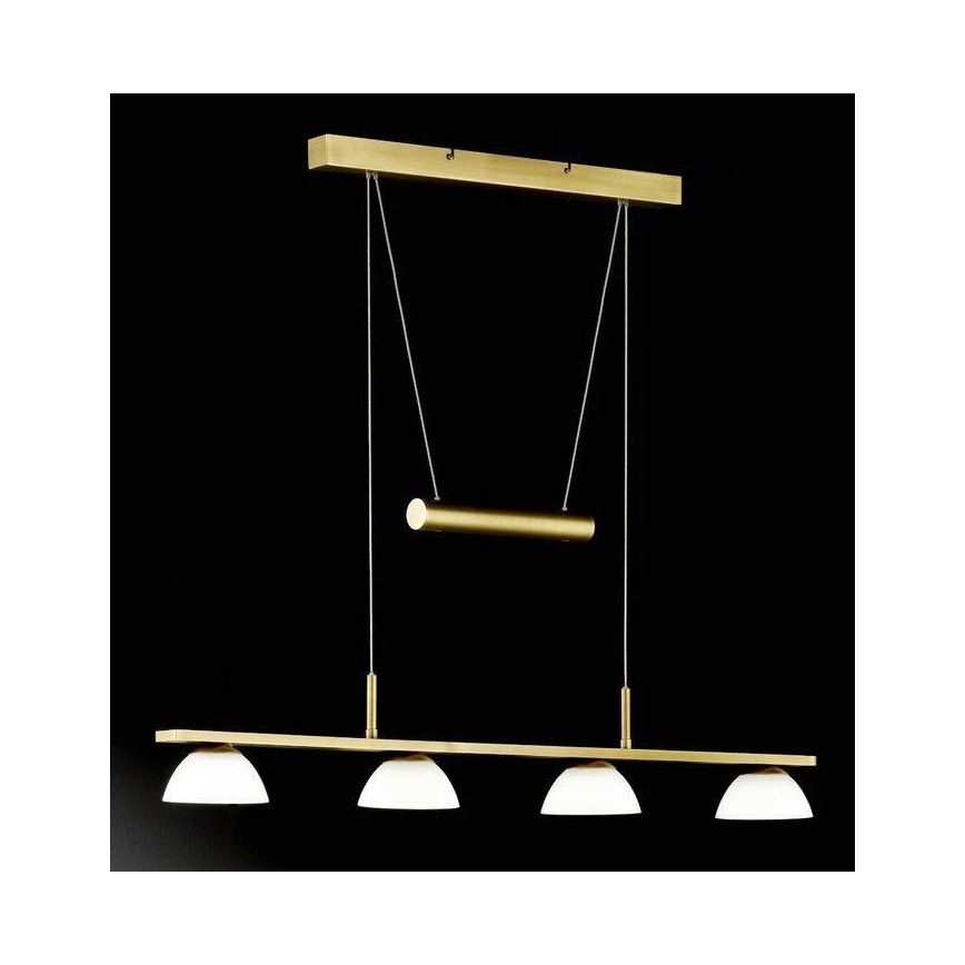 Fischer & Honsel 65054 - Lámpara de araña LED con cable VIGO 4xLED/4W/230V