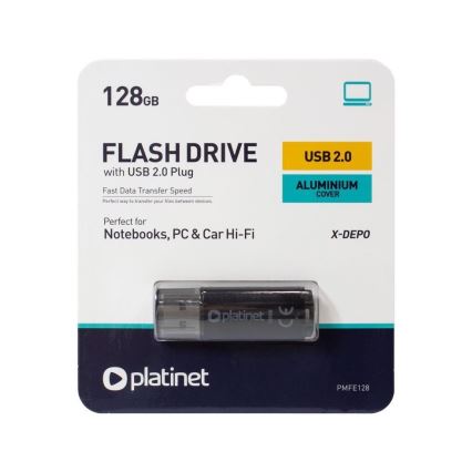 Flash Disk USB 128GB negro