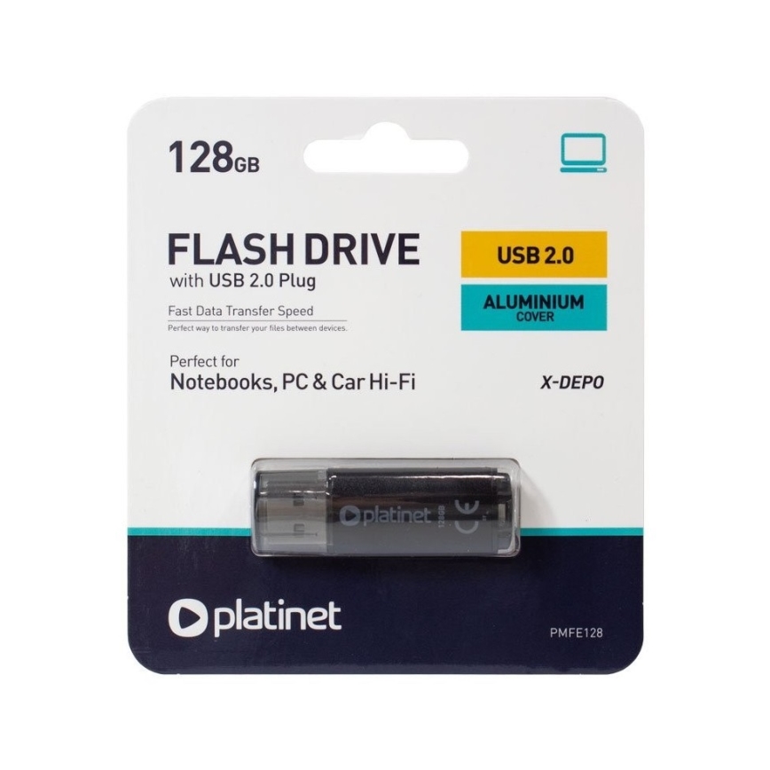 Flash Disk USB 128GB negro