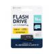 Flash Disk USB a prueba de agua 64GB Negro