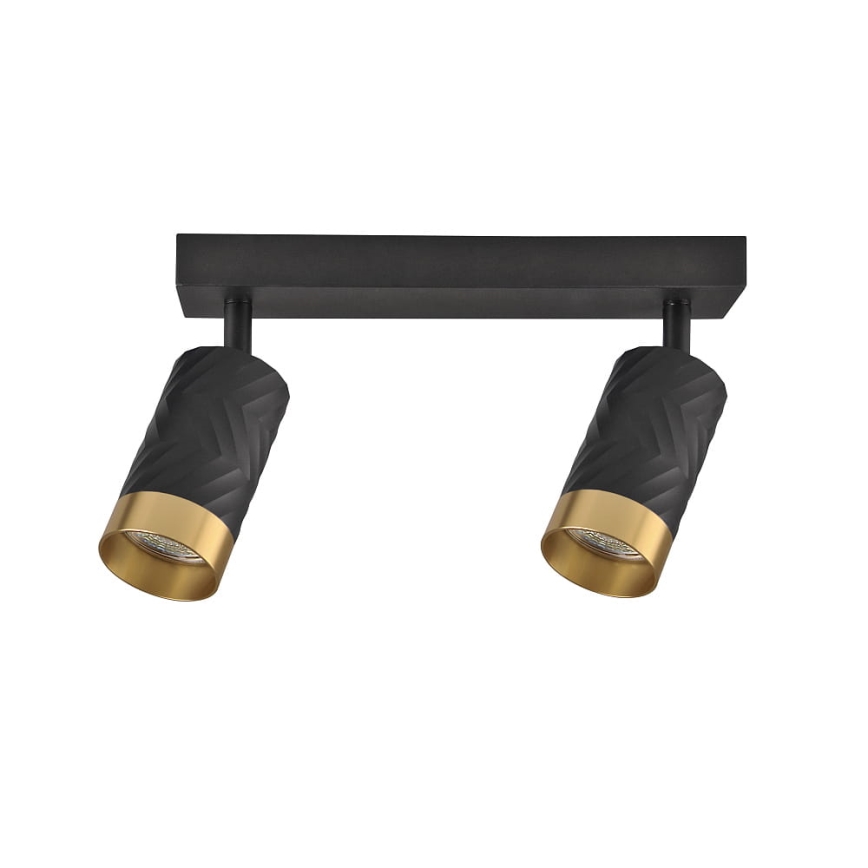 Foco ARRAS 2xGU10/10W/230V negro