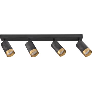 Foco ARRAS 4xGU10/10W/230V negro