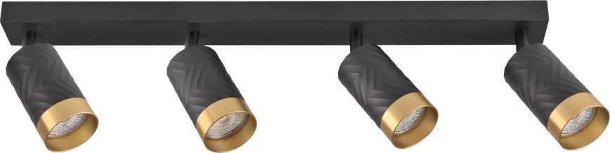 Foco ARRAS 4xGU10/10W/230V negro