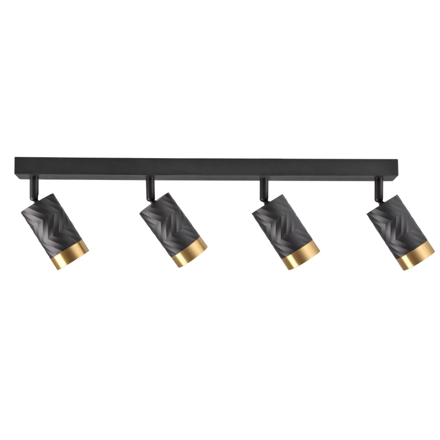 Foco ARRAS 4xGU10/10W/230V negro